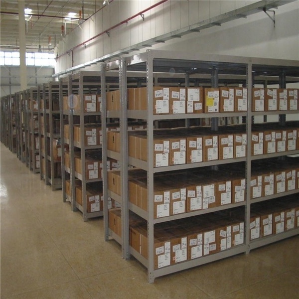 Adjustable Medium Duty Storage Warehouse Shelving System with Stackable Bins