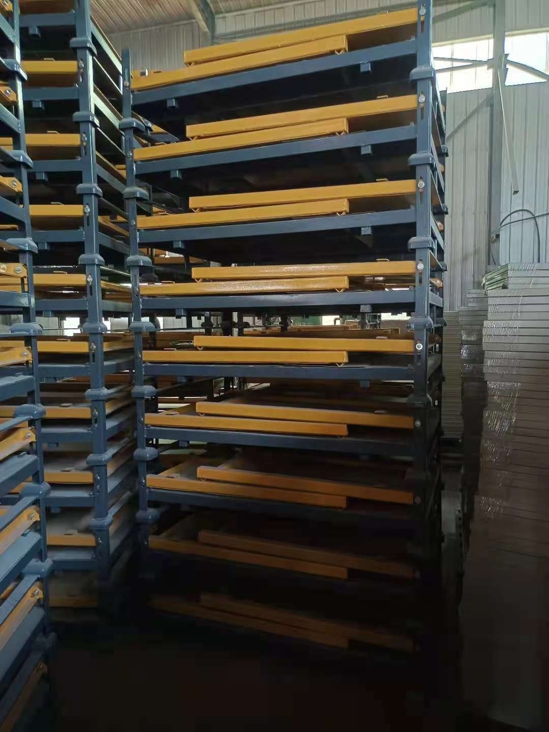 Portable Stacking Transporting Rack for Warehouse Storage