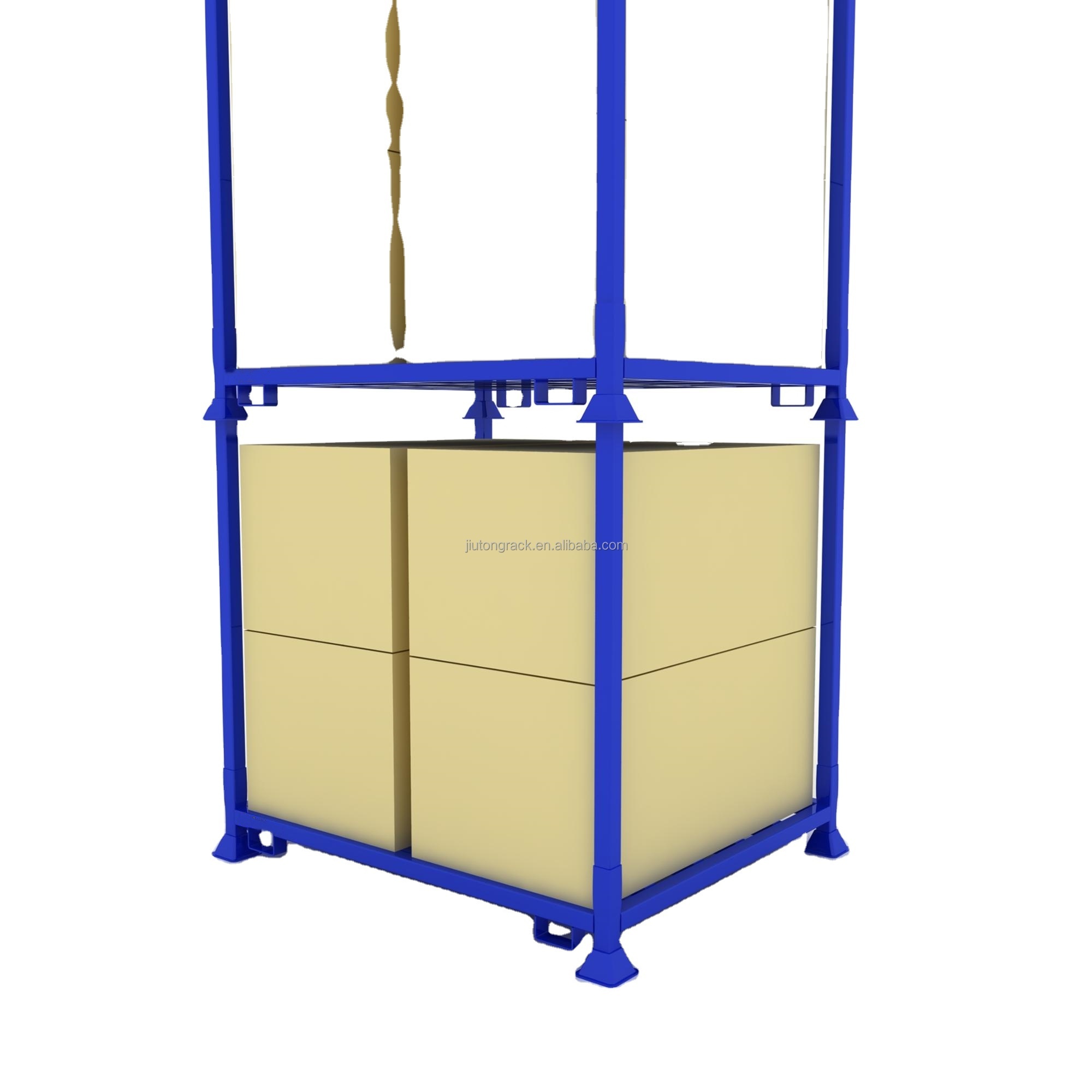 Portable Stacking Transporting Rack for Warehouse Storage