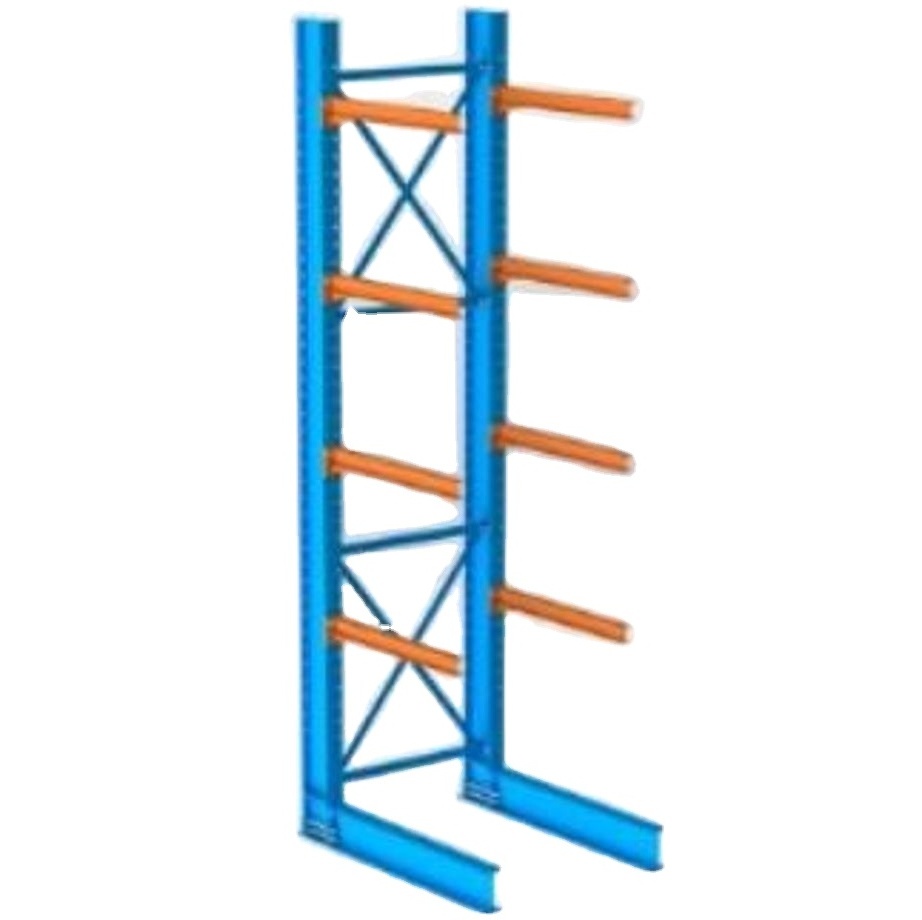 Heavy Duty Adjustable Cantilever Racking Lumber Storage Rack