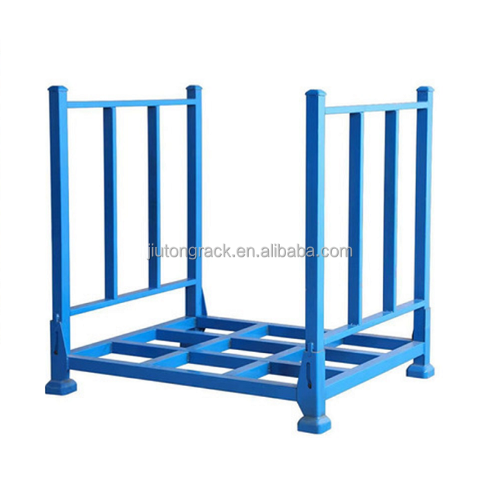 Heavy Duty industrial Vertical folding stacking racks metal storage shelves