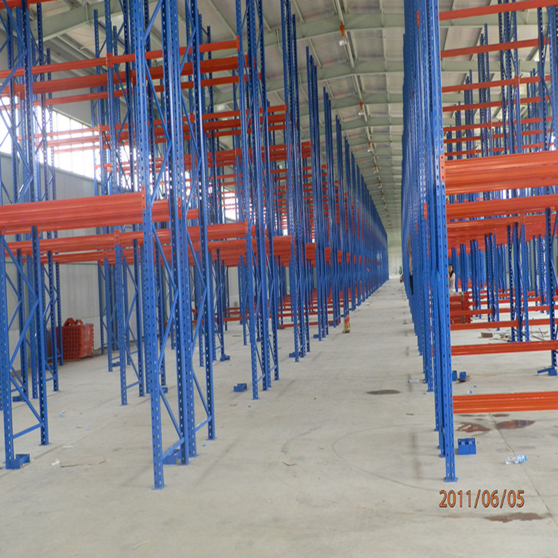 industrial steel rack and heavy duty pallet racking system