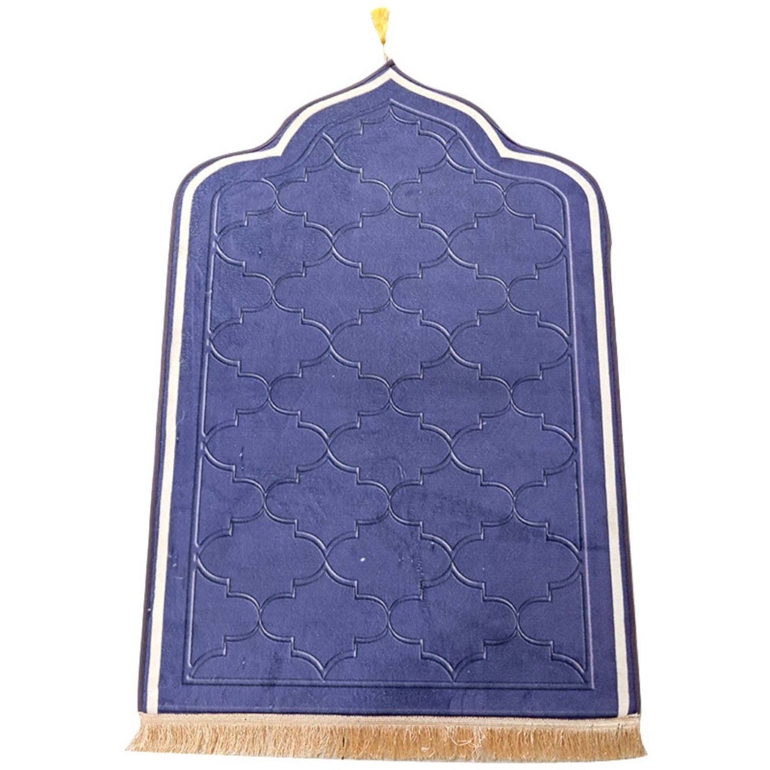 Islamic Mat Muslim Prayers Ramadan Gift Muslim Men Women Portable Prayer Mat Rug Turkish Praying Rug Thick Large Padded Sajadah