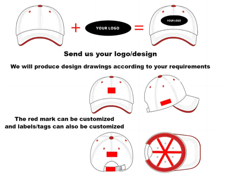 Custom Print 3D Puff Logo OTTO 5 Panel Polyester Mesh Baseball Cap Embroidery Plain Gorras Blank Golf Rope Foam Trucker Hat Cap