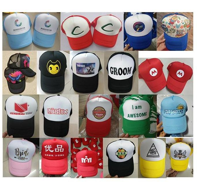 Custom Print 3D Puff Logo OTTO 5 Panel Polyester Mesh Baseball Cap Embroidery Plain Gorras Blank Golf Rope Foam Trucker Hat Cap