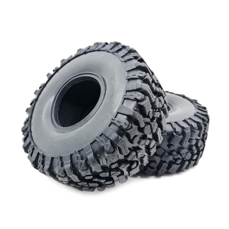 High Quality 1/10 SCX10 90046 D90 D110 Trx4 4pcs Rock Crawler 1.9inch Wheel Tires set with Foam Sponge OD 120mm Rubber Tires