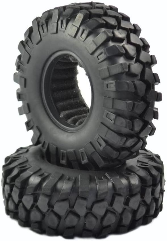 1/10 RC Crawler Car Tire 4pcs 1.9inch 108mm Rubber Tyre for Axial SCX10 D90 RC Off-Road Tire