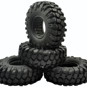 1/10 RC Crawler Car Tire 4pcs 1.9inch 108mm Rubber Tyre for Axial SCX10 D90 RC Off-Road Tire