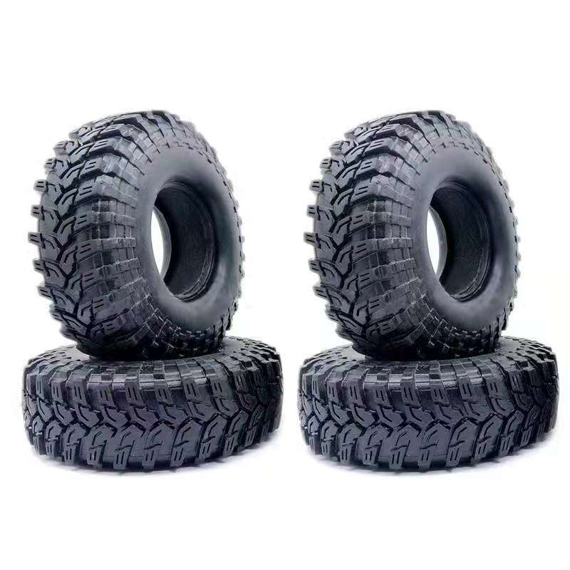 RC Crawler Tire for Axial SCX10 90047 D90 D110 Tamiya CC01 for Traxxas TRX-4 1.9