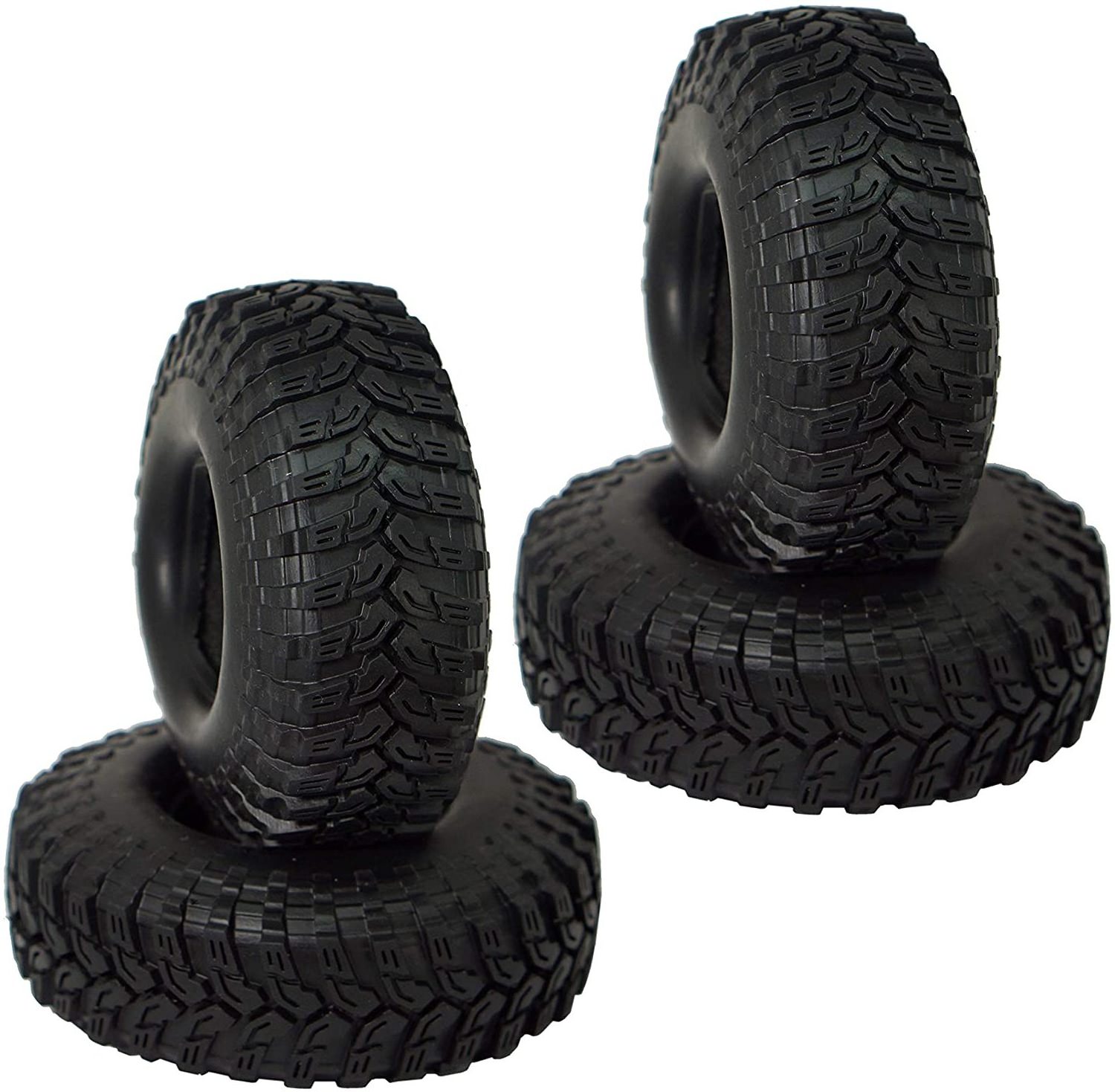 RC Crawler Tire for Axial SCX10 90047 D90 D110 Tamiya CC01 for Traxxas TRX-4 1.9