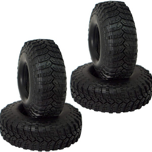 RC Crawler Tire for Axial SCX10 90047 D90 D110 Tamiya CC01 for Traxxas TRX-4 1.9" Tires with Foam Inserts Replacement