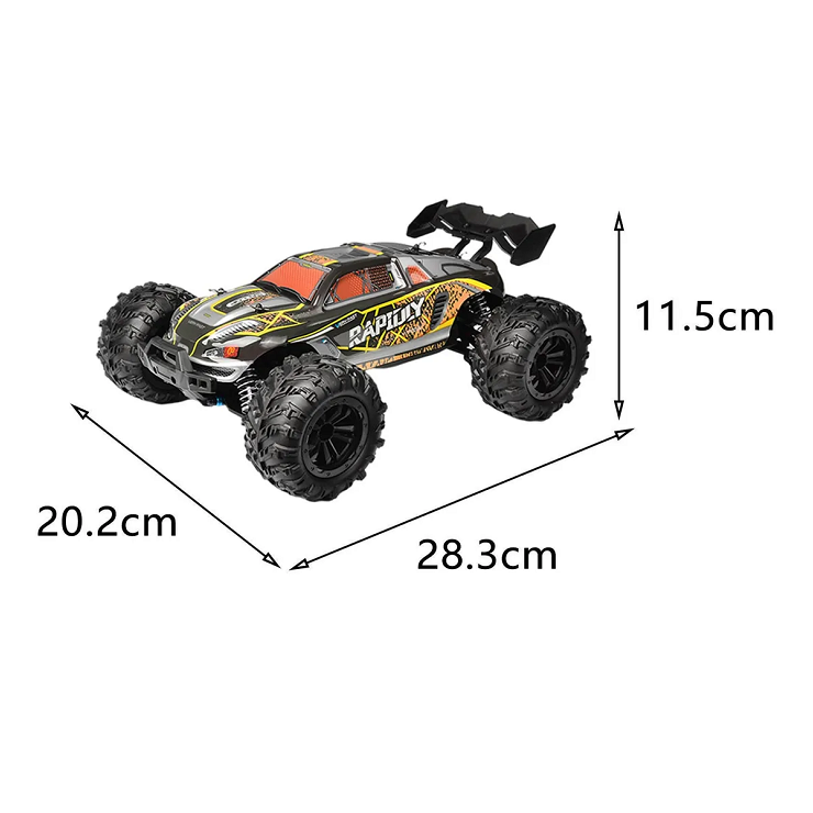 1/16 Scale Large Size Remote Control Monster Truck for Boys-All Terrain 4WD Electric High Speed Off Road RC Toys Car For Kids