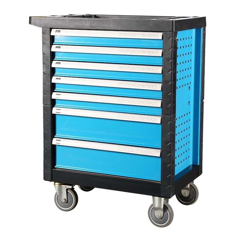 7 Drawers 1 Door Metal Damping Slide Too Cabinet Cart Storage Tool Chest With Storage Tools