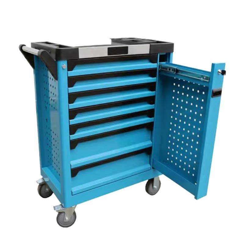 7 Drawers Mechanic Industry Rolling Tool Box Garage Storage Tool Cabinet For Sale