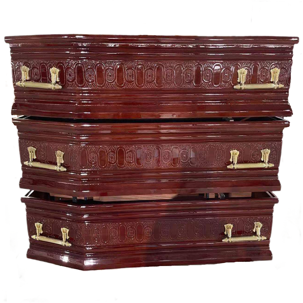 Cheap Wooden Glass Casket Colors of Coffin Coffins