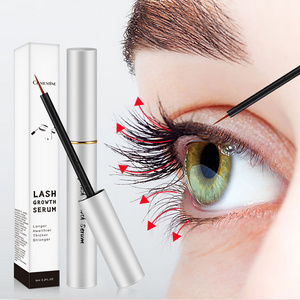 Vegan eyelash growth serum treatments product private label organic keratin eye lash serum