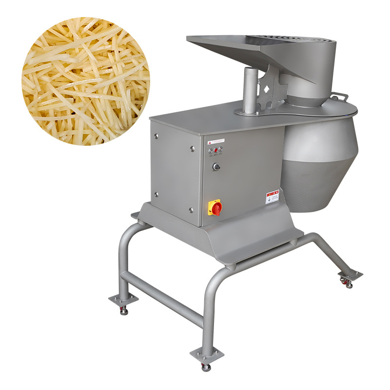 Heavy Duty Vegetable Processing Equipment Potato Carrot Commercial Centrifugal Slicers And Shredders Machines