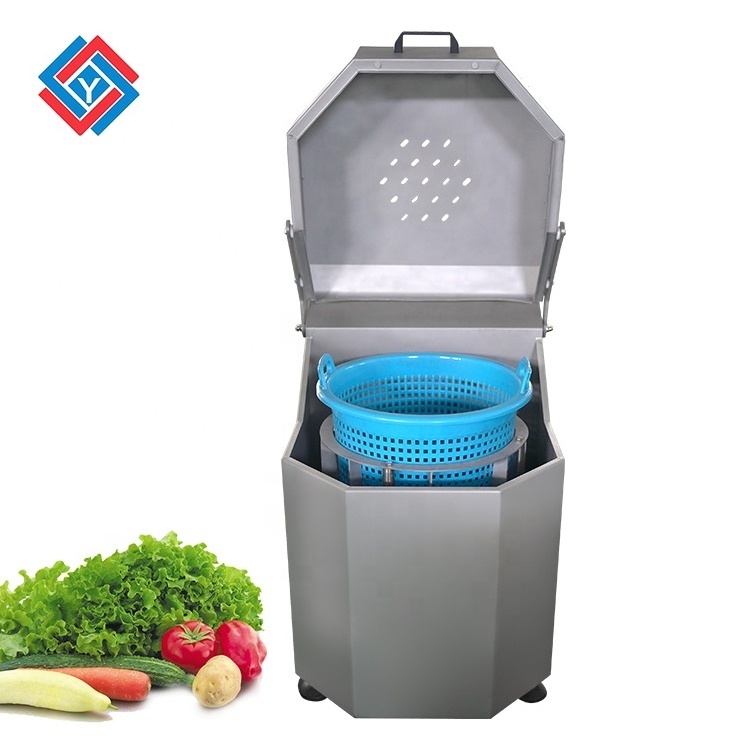 Industrial salad spinner with 70L basket for commercial use