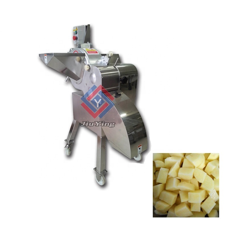 Automatic Mango Dicing Machine Electric Vegetable Chopper  Pumpkin Tomato Cube Cutting Machine