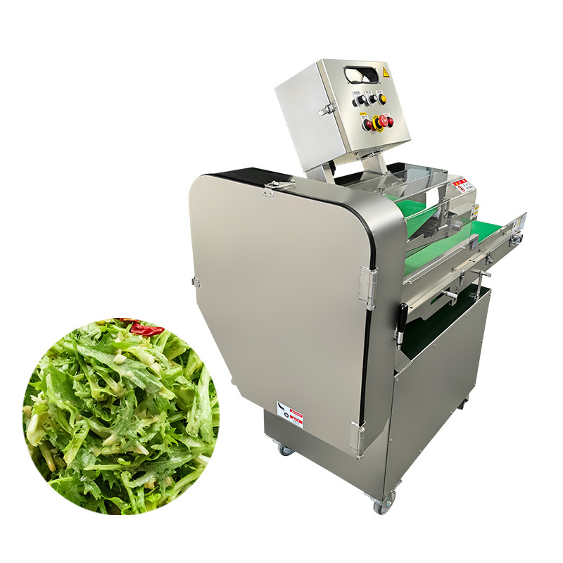 Leafy Vegetable Spinach/Parsley/Lettuce Cutter Chopper Machine Price Fruit  Cutting Machine