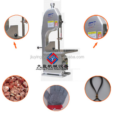 Home use frozen meat bone cutter,band saw frozen fish cutting machine