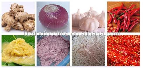 Automatic ginger garlic paste making machine professional mashed potato tomato grinding processing machine