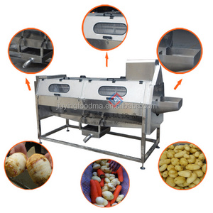 peeler type ginger/carrot/potato processing machinery/potato peeling machine