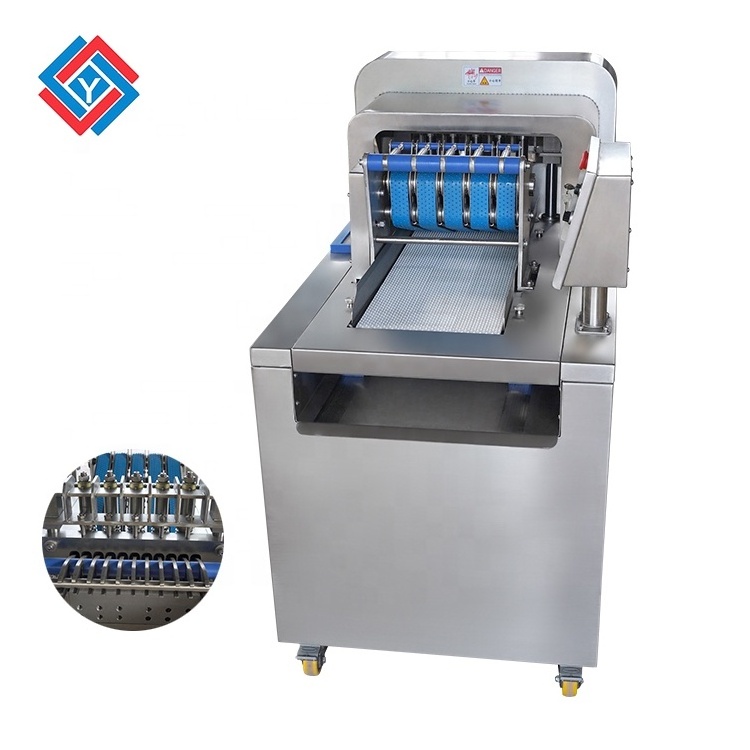 Frozen meat two dimensional dicing machine dice meat cube machine mutton meat dicer