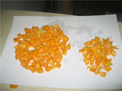 Automatic Mango Dicing Machine Electric Vegetable Chopper  Pumpkin Tomato Cube Cutting Machine