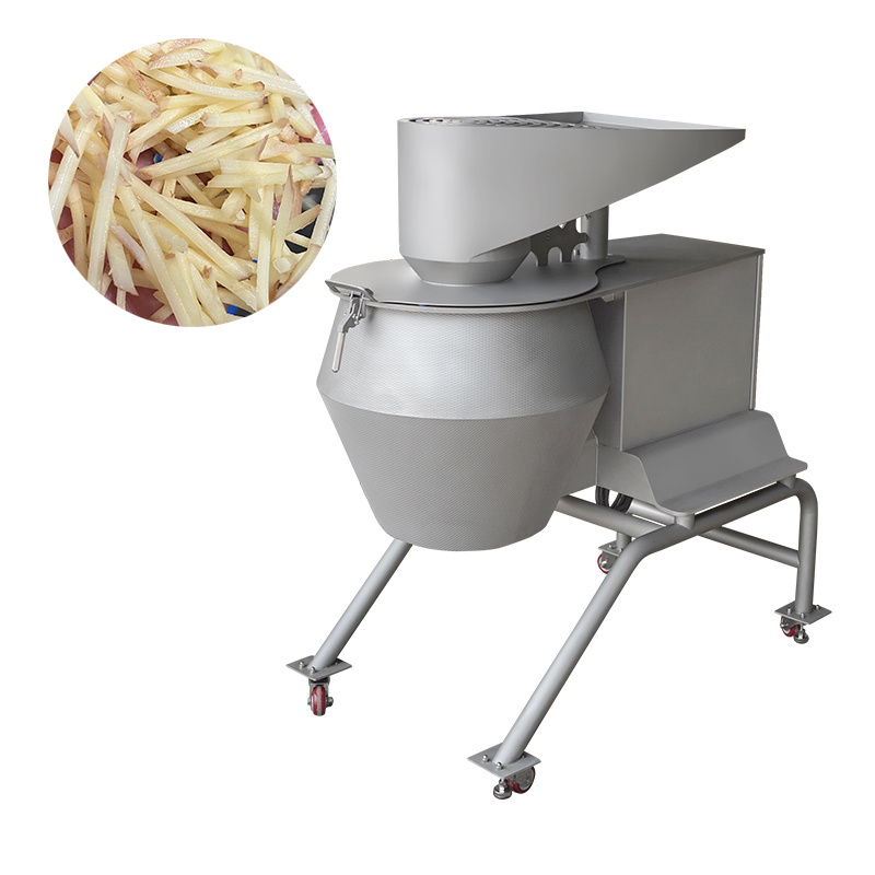 Heavy Duty Vegetable Processing Equipment Potato Carrot Commercial Centrifugal Slicers And Shredders Machines