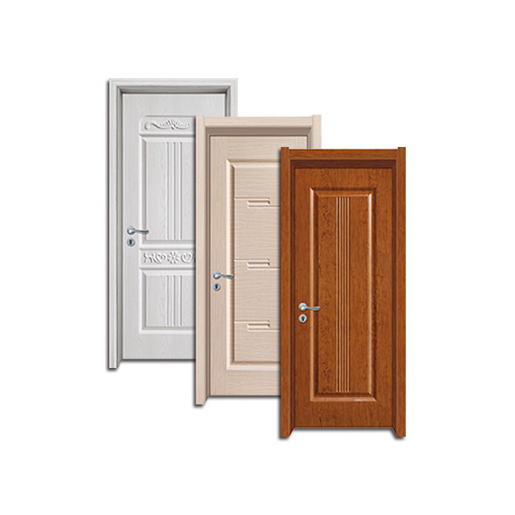 YK-615 Modern Bedroom Door Design Wood Door Manufacture