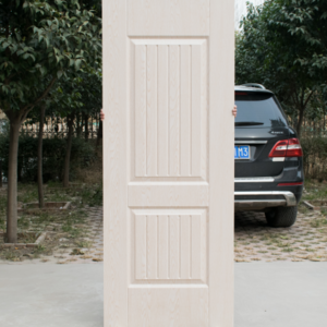 Sliding WPC/PVC door with frame waterproof interior morden room door design