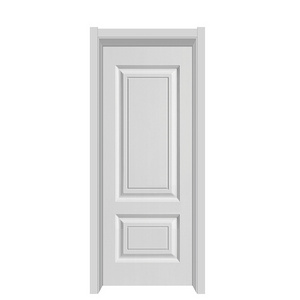 Fiberglass WPC door for interior waterproof with frame and jamb