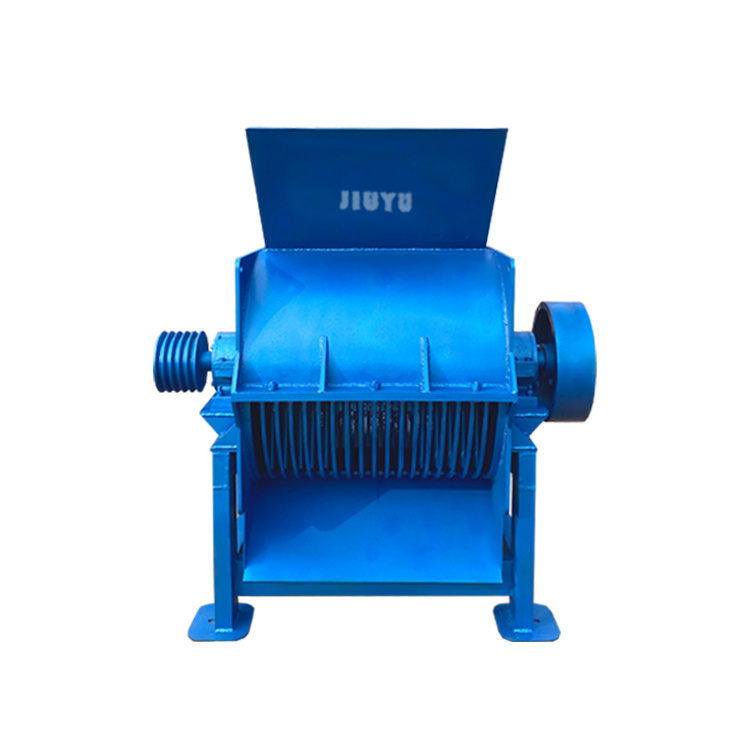 Manufacturer of soil material crusher and powder machine for flower cultivation without bottom screen