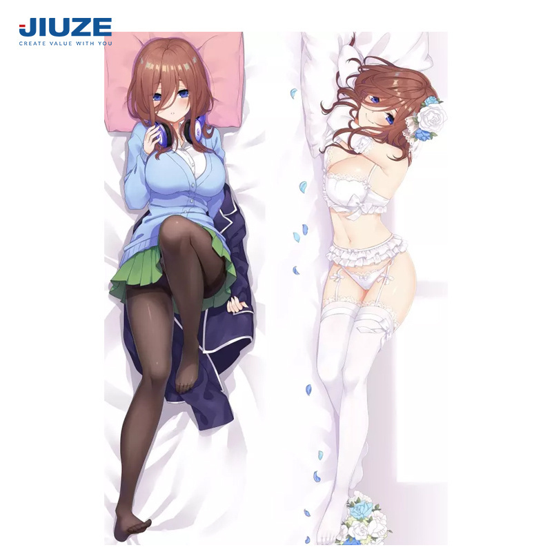 50x150cm Tamengi Anime Girl Pillow Cover Double Sided Bedding Hugging Body Sexy Pillowcase Cushion Cover