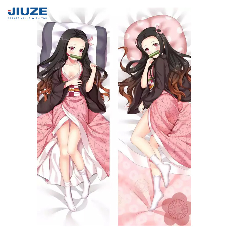 50x150cm Tamengi Anime Girl Pillow Cover Double Sided Bedding Hugging Body Sexy Pillowcase Cushion Cover