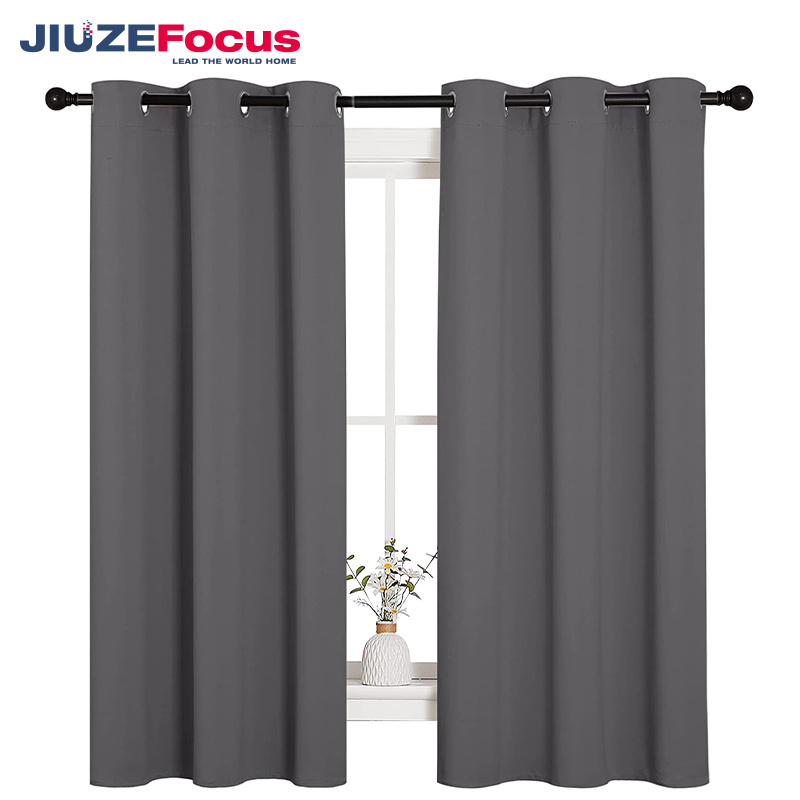 Good Quality Luxury European Style 100% Polyester Decorative Custom Hotel Or Home Blackout Curtain For  Bedding Room