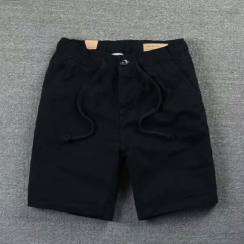 Men Stretch Cargo Blank Polyester Oversized Cotton Drawstring Workout Casual Custom Design Shorts