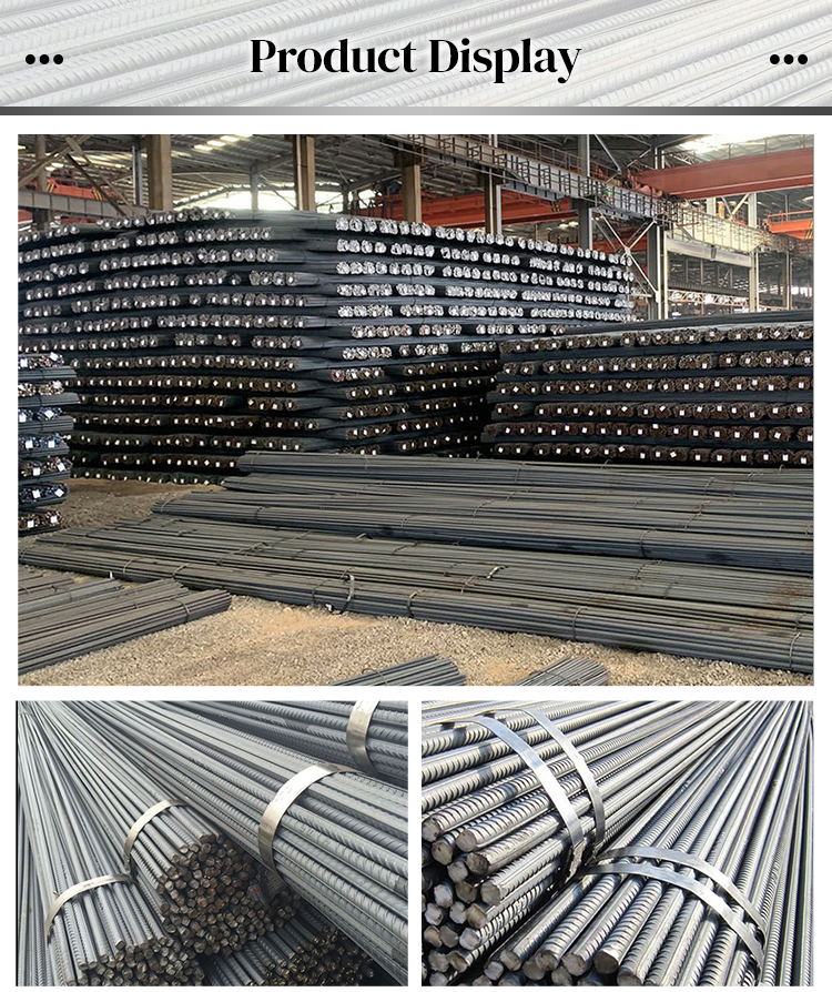 China Manufacture Steel Rebars Deformed Steel Bars Building Material Deformed Steel Rebar/rebar Steel/iron Rod Construction