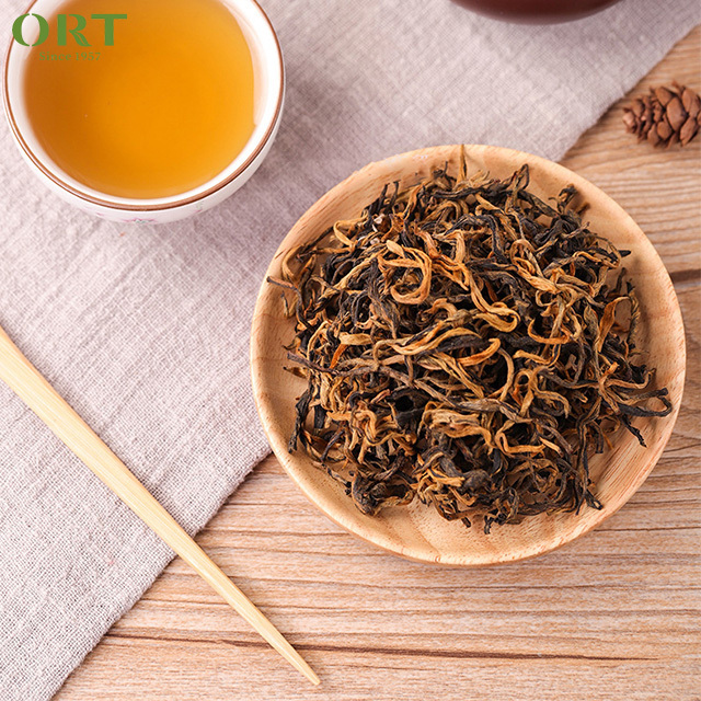 Organic Yunnan DianHong  maofeng cha golden Black Tea