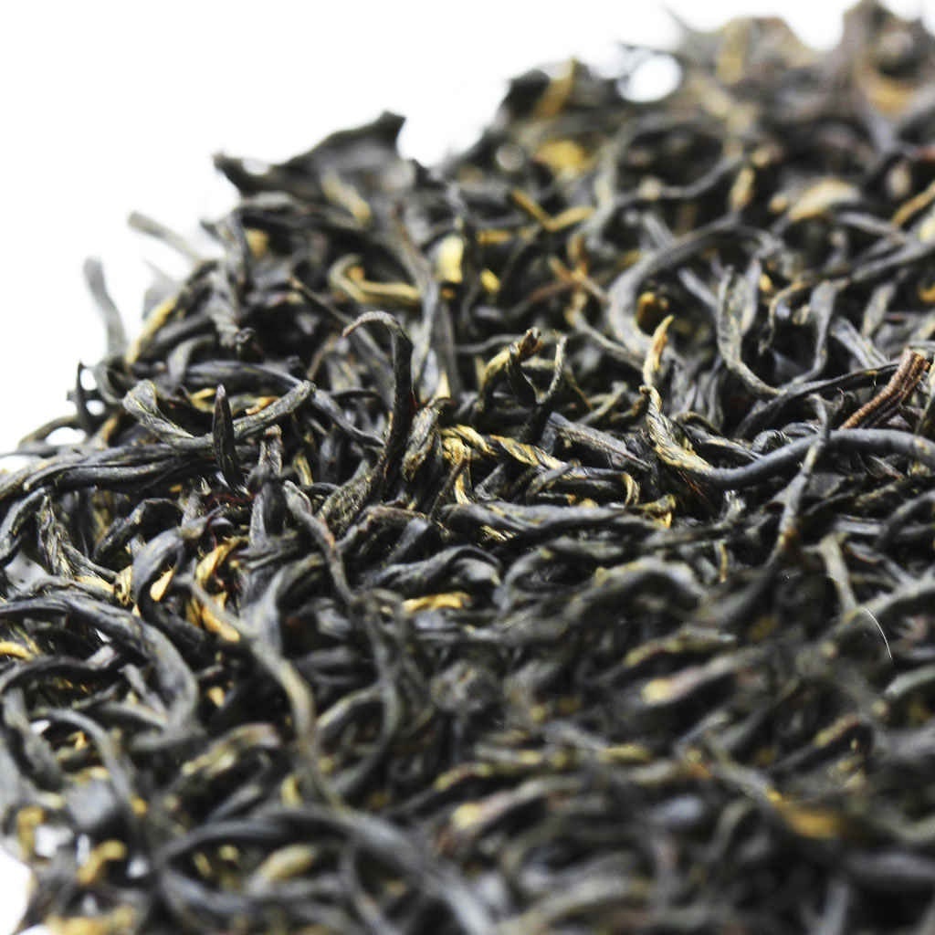 Organic Gong Fu mao Feng Kunfu Loose Leaf Black Tea Qi Men Hong Cha Black Tea