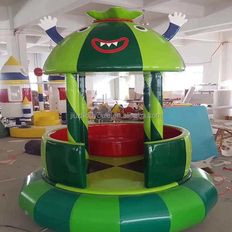 New Design Kids Roundabout Play Set Children's Indoor Playground Electric Naughty Castle