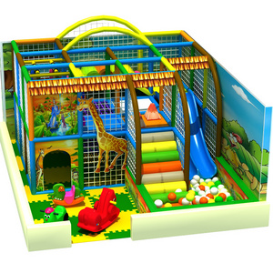 Hot sale jungle theme playground equipment soft play area indoor children for sale