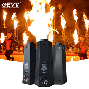 GEVV 200W DMX spray stage fire machine flame projector for concert disco dj