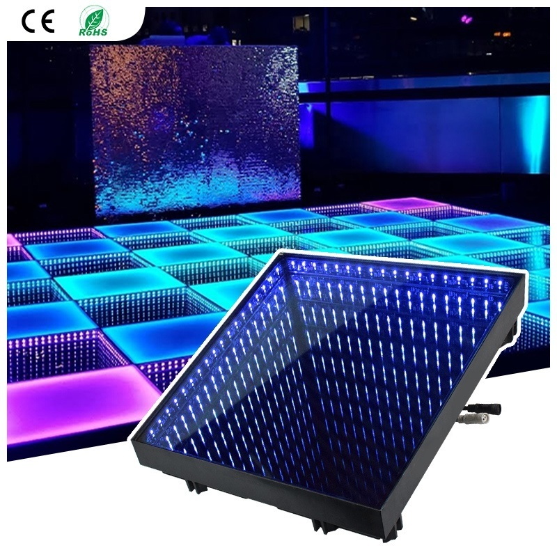 Outdoor LED Dance Floor Factory Direct Wholesale Wedding 3d Infinity Mirror Led Dance Floor For Wedding Party