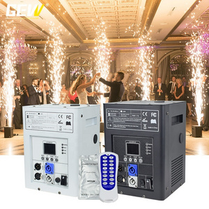 Indoor Outdoor Fireworks Sparkler 750W Cold Spark Fountain Machine for Wedding Party Stage