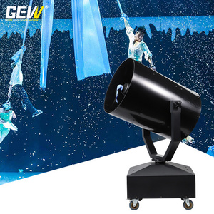 GEVV Making Outdoor Snow Machine Indoor Stage Effect Making Artificial 3000W Snow Machine for Festival Party