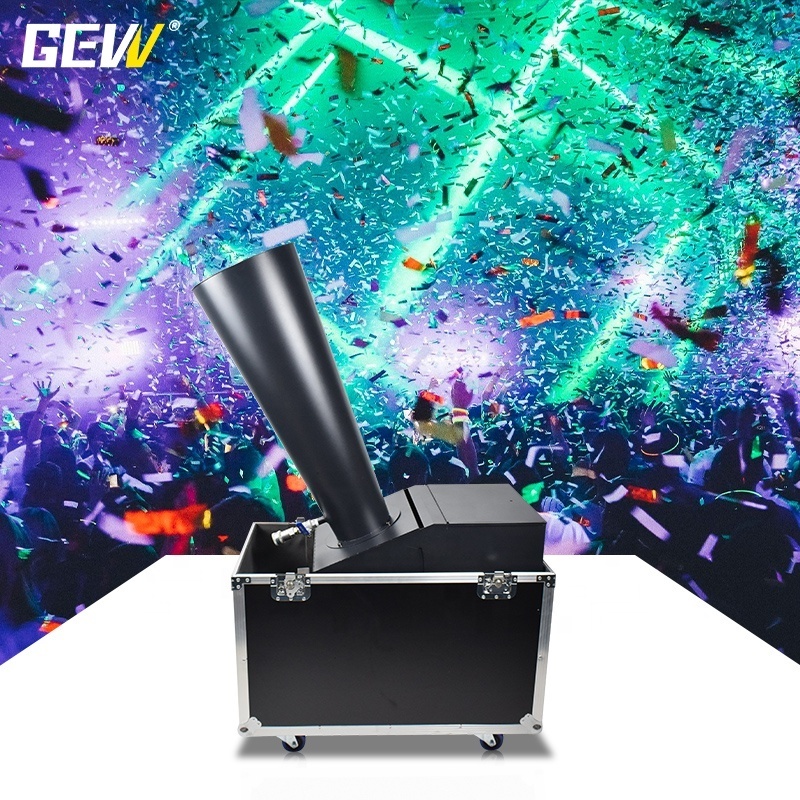 DJ Stage Special Effect Wedding Party Hand Control CO2 Blaster Confetti Cannon Launcher Machine