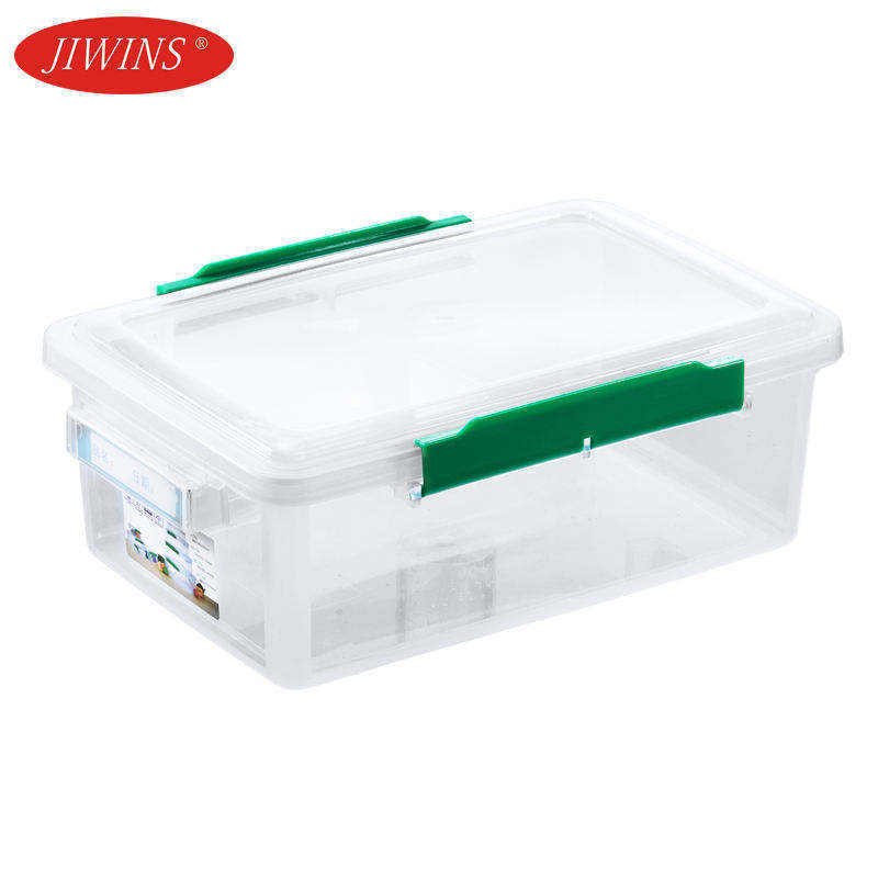 Manufacturer Direct Sale Plastic Food Storage Box Transparent Food Container Box With Locking Lid For Kitchen