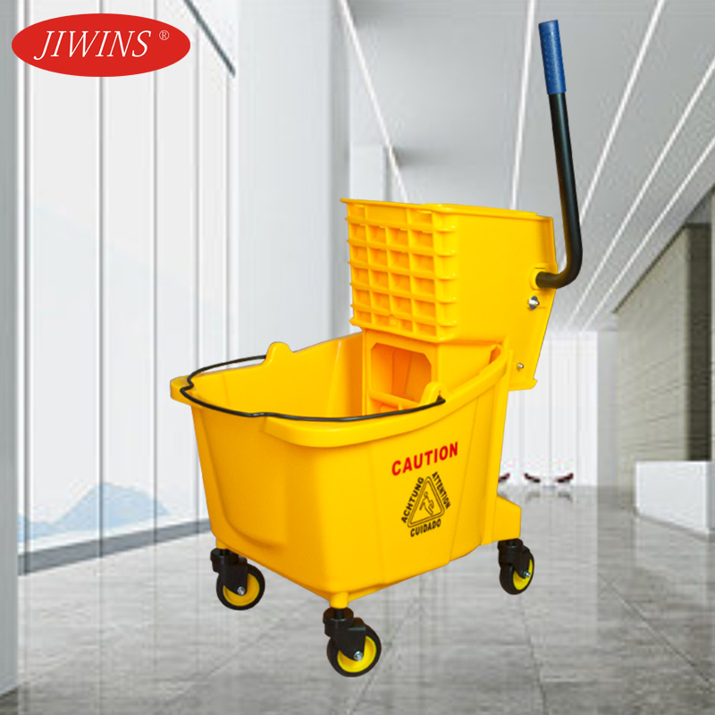 JIWINS Commercial Housekeeping Trolley Hotel Room Cleaning Carts Multifunctional Housekeeping Carts for Hotel Cleaning Service